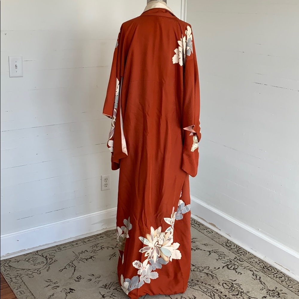 VTG Silk Kimono Robe - Picture 12 of 12